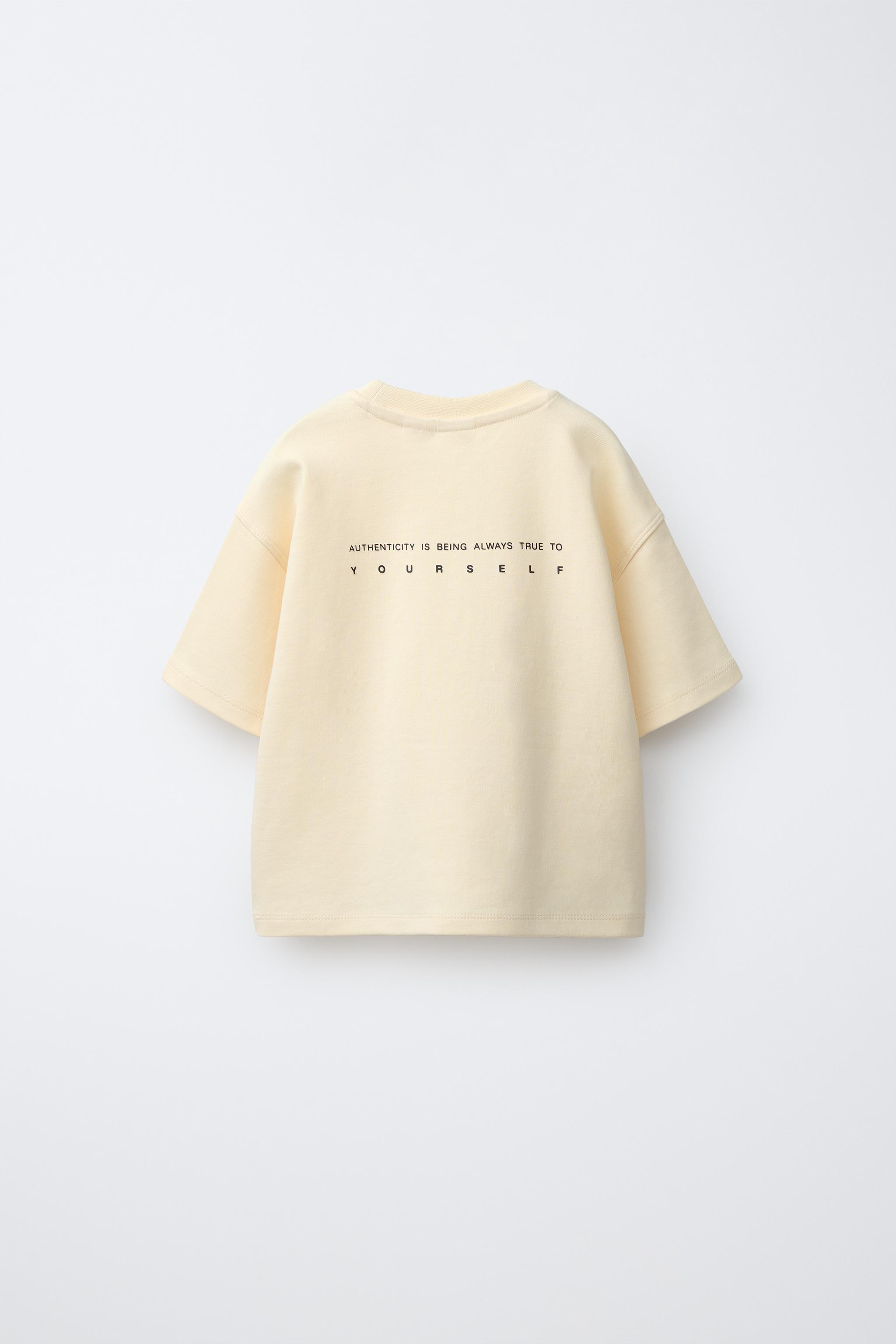 INTERLOCK TEXT T-SHIRT